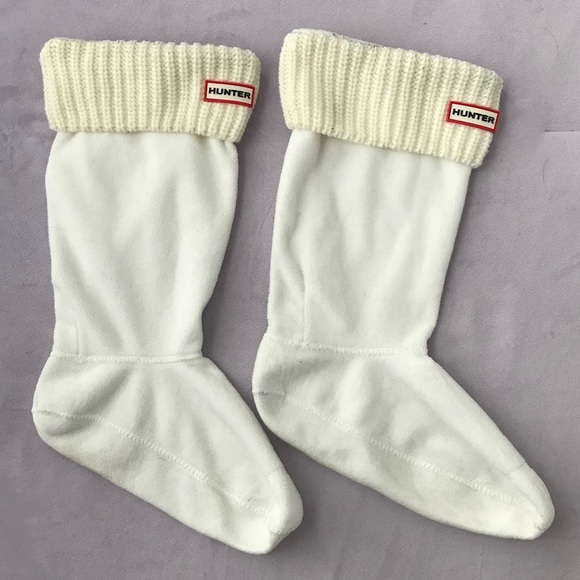 Hunter Accessories - Original Half Cardigan Knitted Cuff Tall Boot Sock